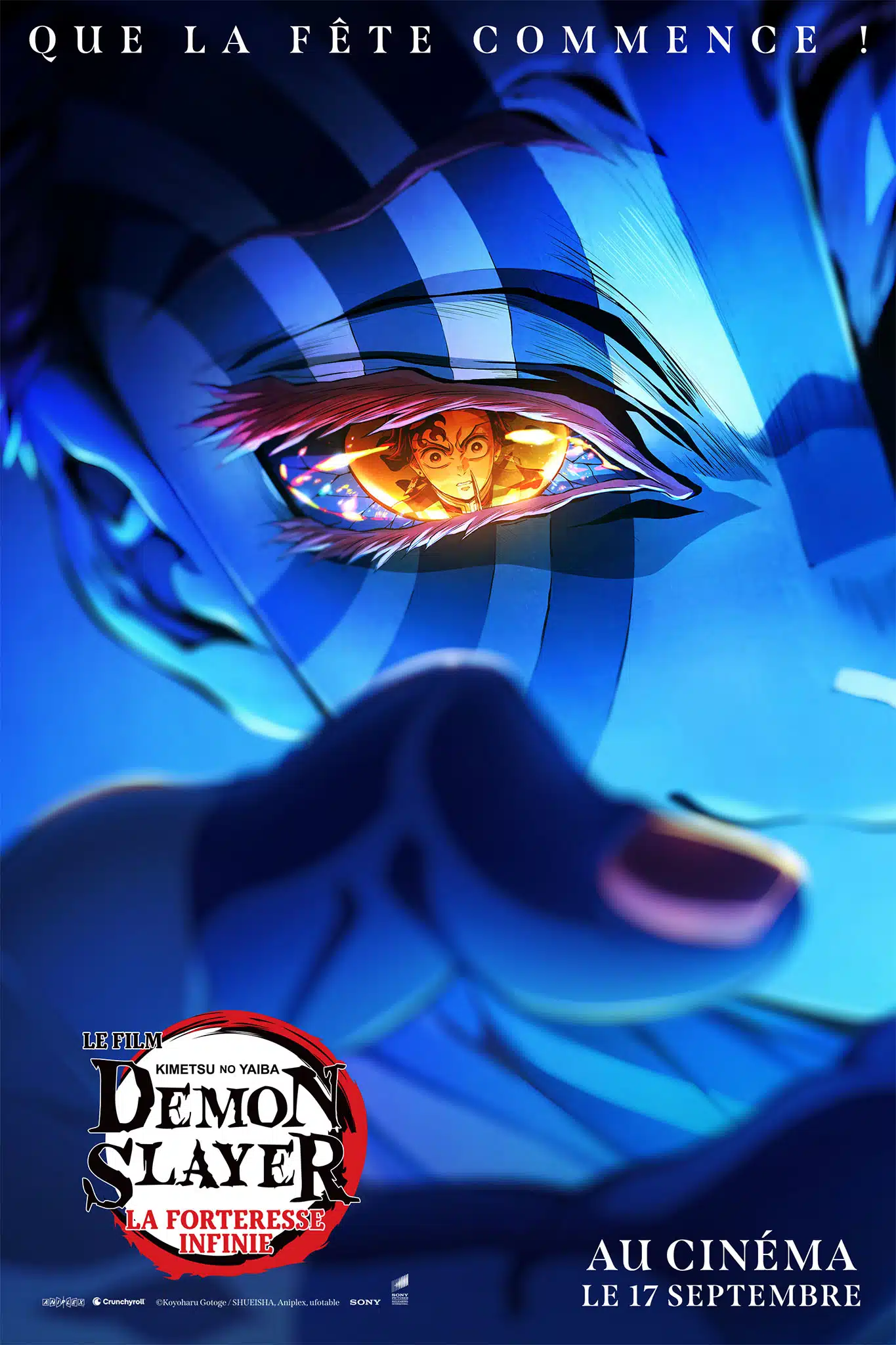 Affiche de Demon Slayer : Kimetsu No Yaiba - Le Film : Le Train De L'Infini